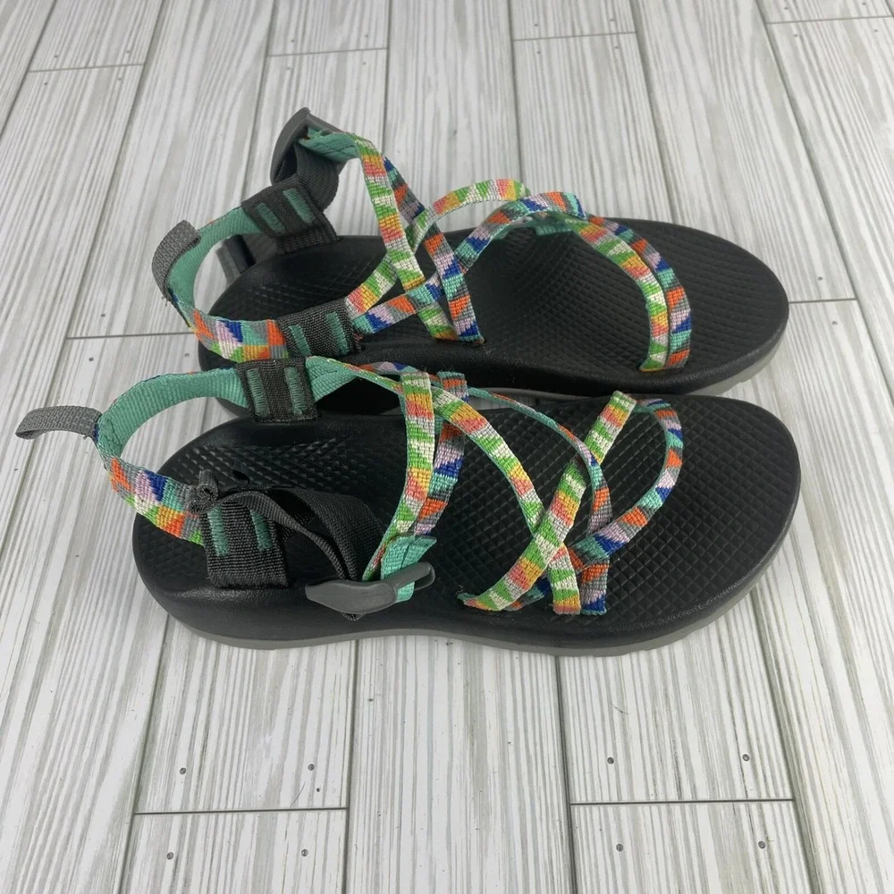 Chaco ZX/2 Classic Sandals COLORFUL Sport Sandals‎ Womens Size 4